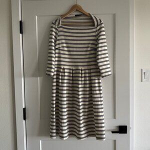 MikaRose 3/4 sleeve striped dress woman's‎ medium